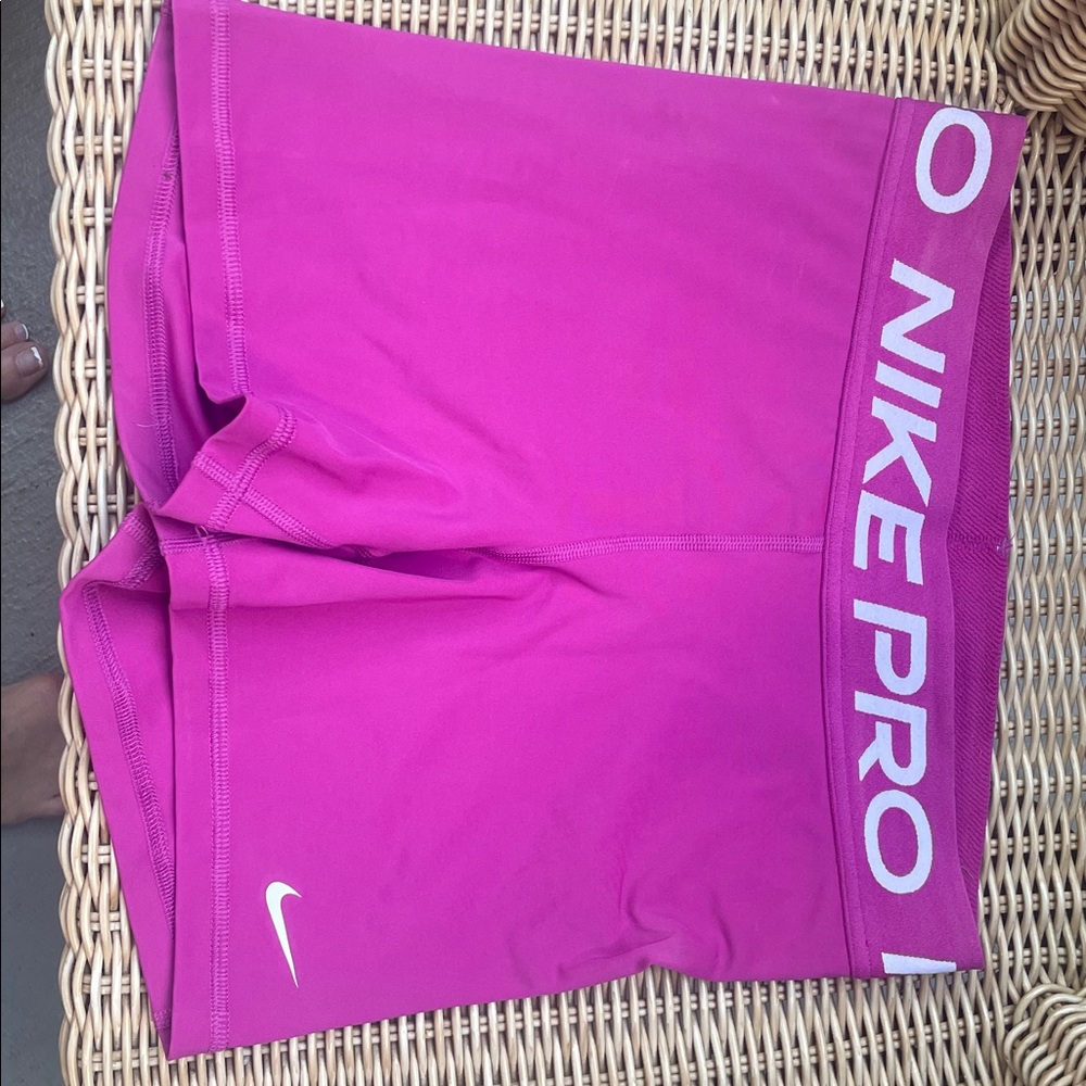 Nike Pro Magenta Training Shorts